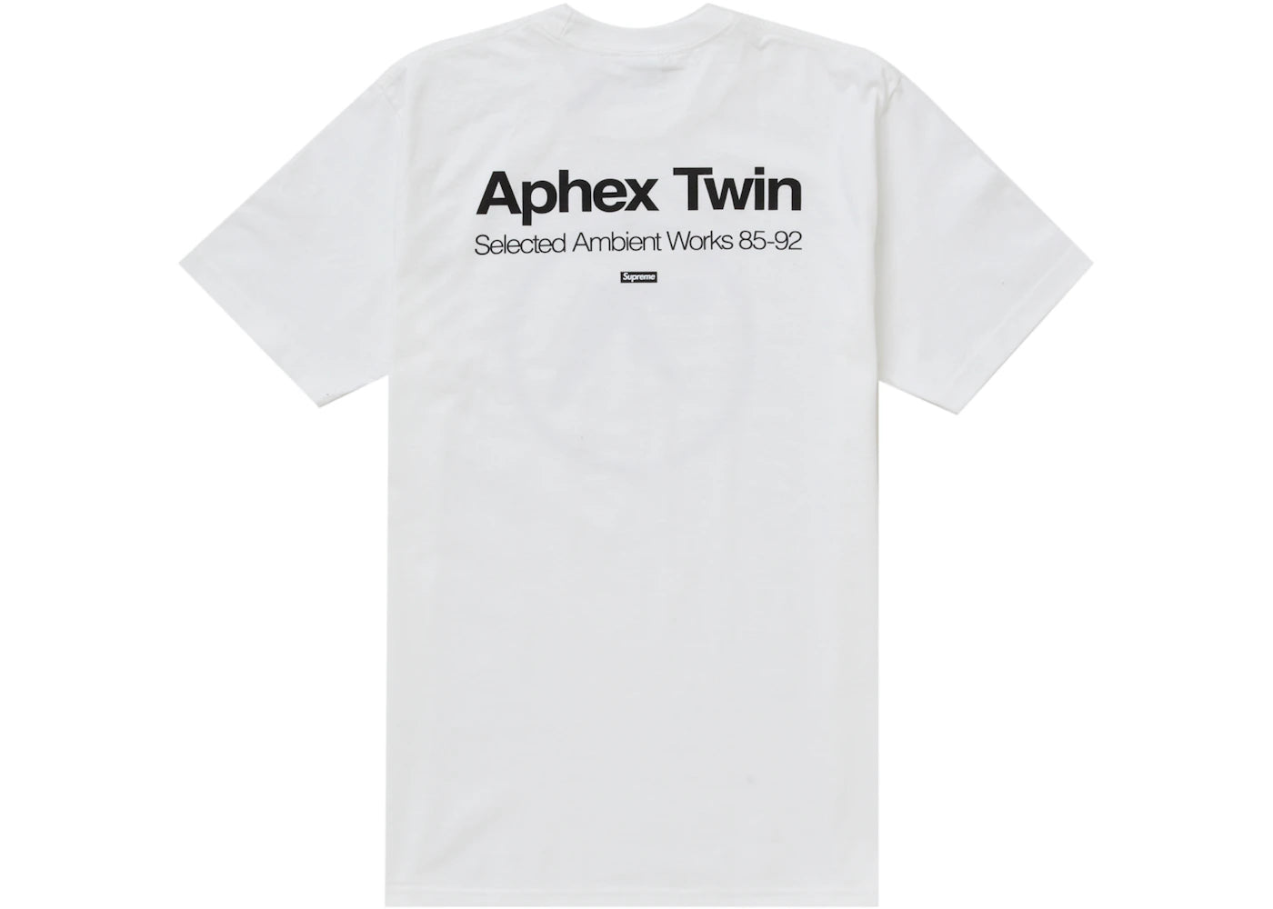 Supreme Aphex Twin Ambient Works Tee White - vue secondaire A