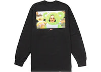 Supreme Aphex Twin Donkey Rhubarb L/S Tee Black
