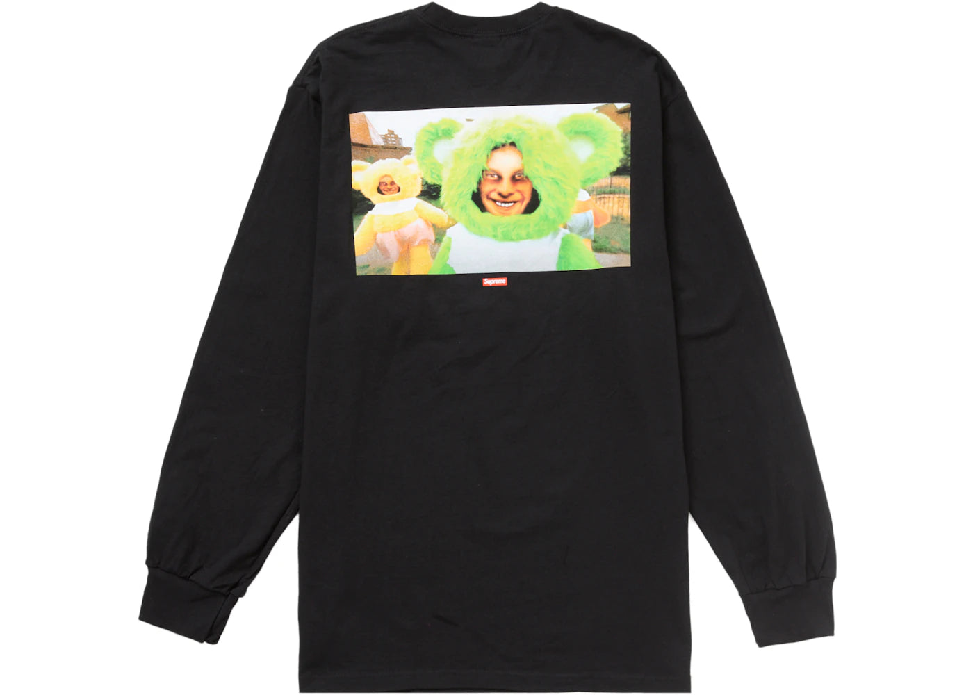 Supreme Aphex Twin Donkey Rhubarb L/S Tee Black - vue secondaire A