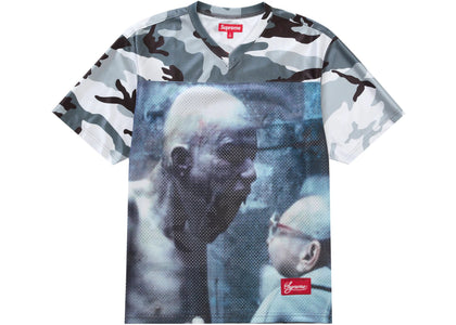 Supreme Aphex Twin Football Jersey Snow Camo - authentic Supreme apparel