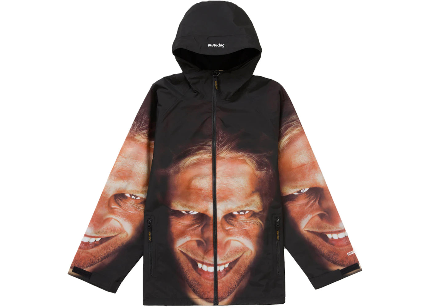 Supreme Aphex Twin Reversible GORE-TEX Hooded Jacket Black - vue secondaire A