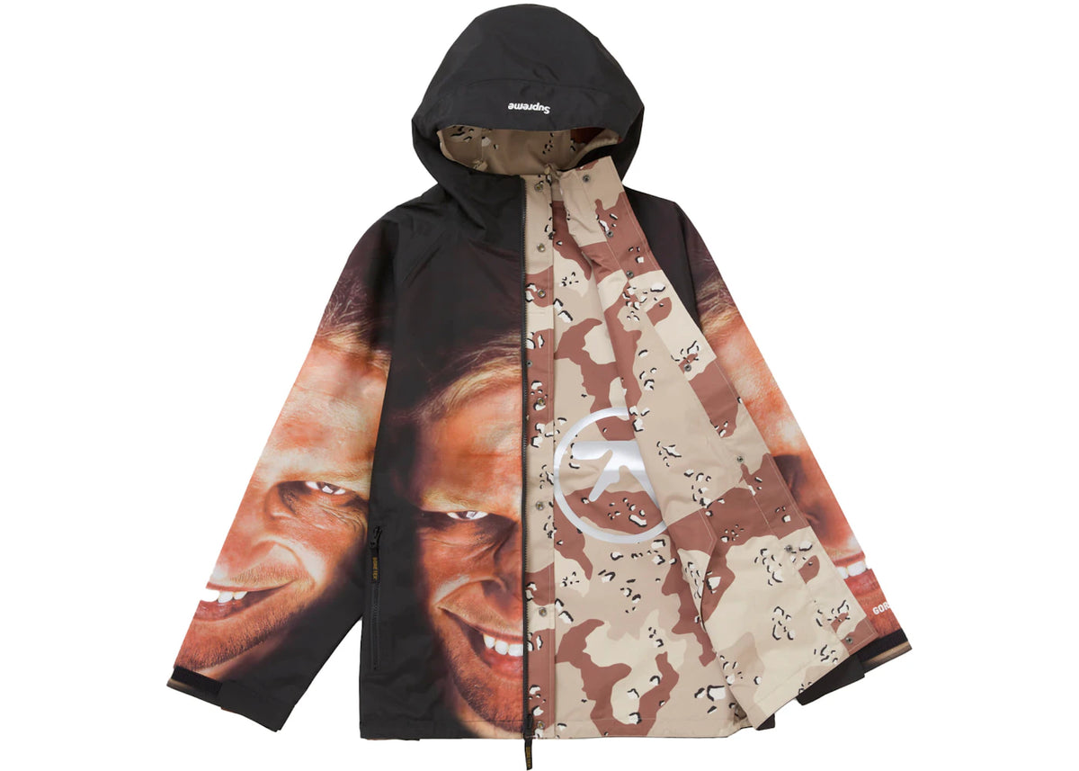 Supreme Aphex Twin Reversible GORE-TEX Hooded Jacket Multicolor - vue secondaire B
