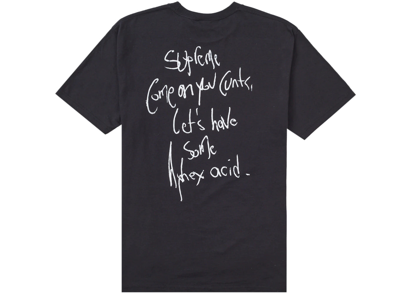 Supreme Aphex Twin Windowlicker Tee Black - vue secondaire A