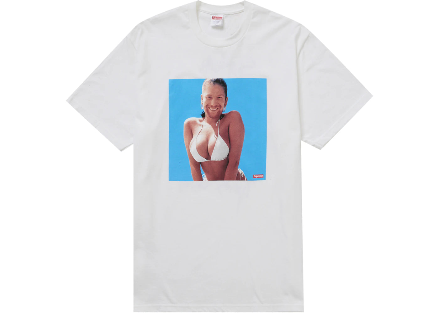 Supreme Aphex Twin Windowlicker Tee White - vue 360