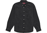 Supreme Applique Denim Shirt Black
