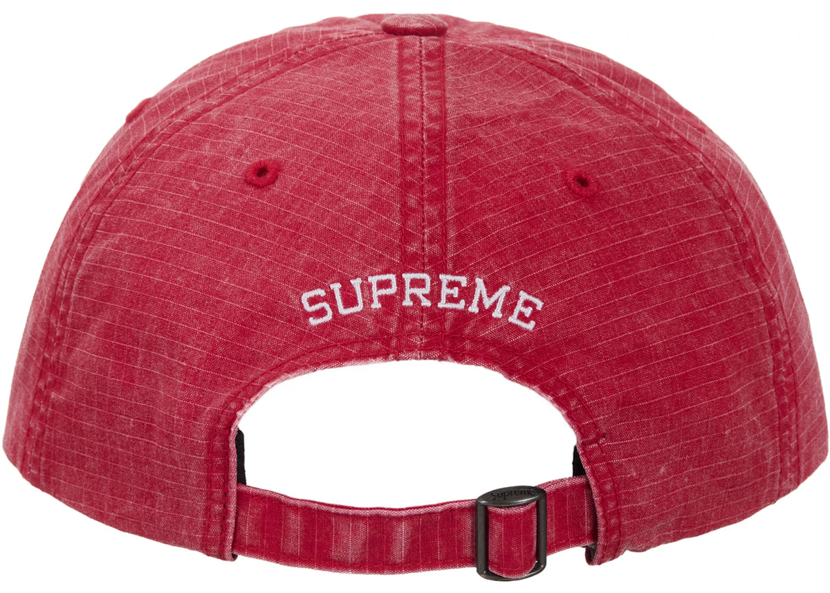 Supreme Arabic Logo Ripstop 6-Panel Red - vue secondaire B