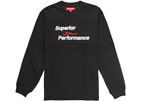 Supreme Arabic Mesh L/S Top Black
