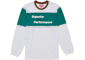 Supreme Arabic Mesh L/S Top White