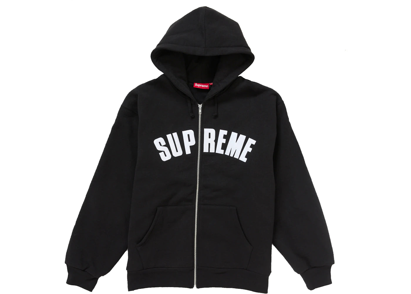 Arc Thermal Zip Up Hooded Sweatshirt Black - vue secondaire A