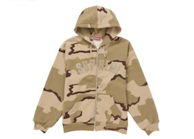 Arc Thermal Zip Up Hooded Sweatshirt Desert Camo - authentic Supreme apparel