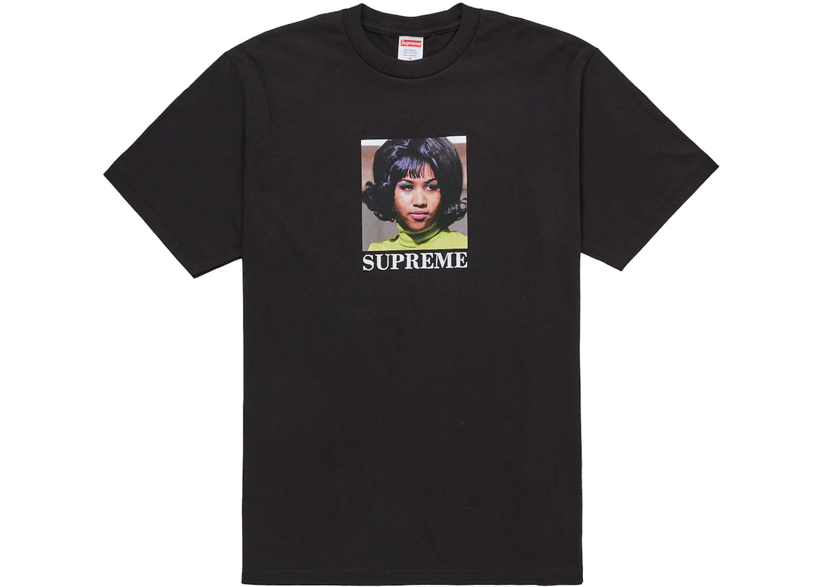 Supreme Aretha Tee Black - vue 360