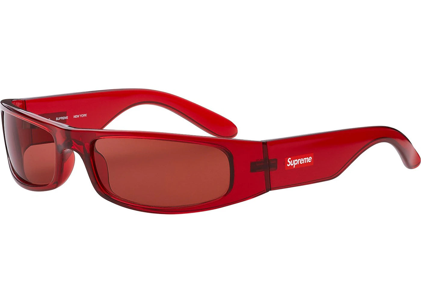 Supreme Astro Sunglasses Clear Red - vue secondaire B