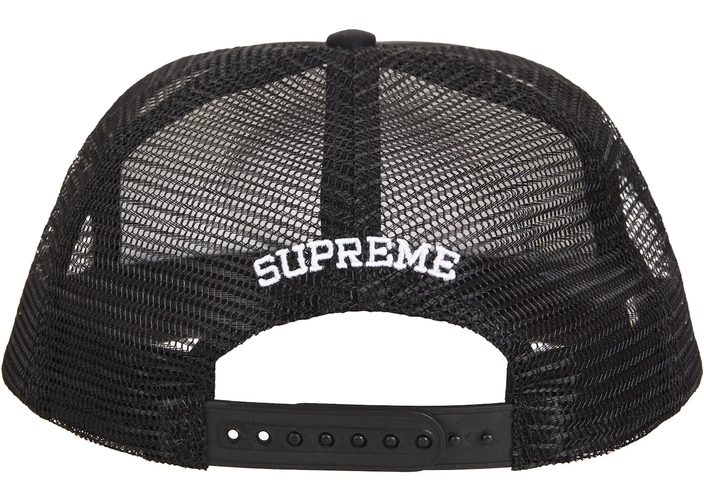 Supreme Authorized Mesh Back 5 Panel FW24 Black - vue secondaire B