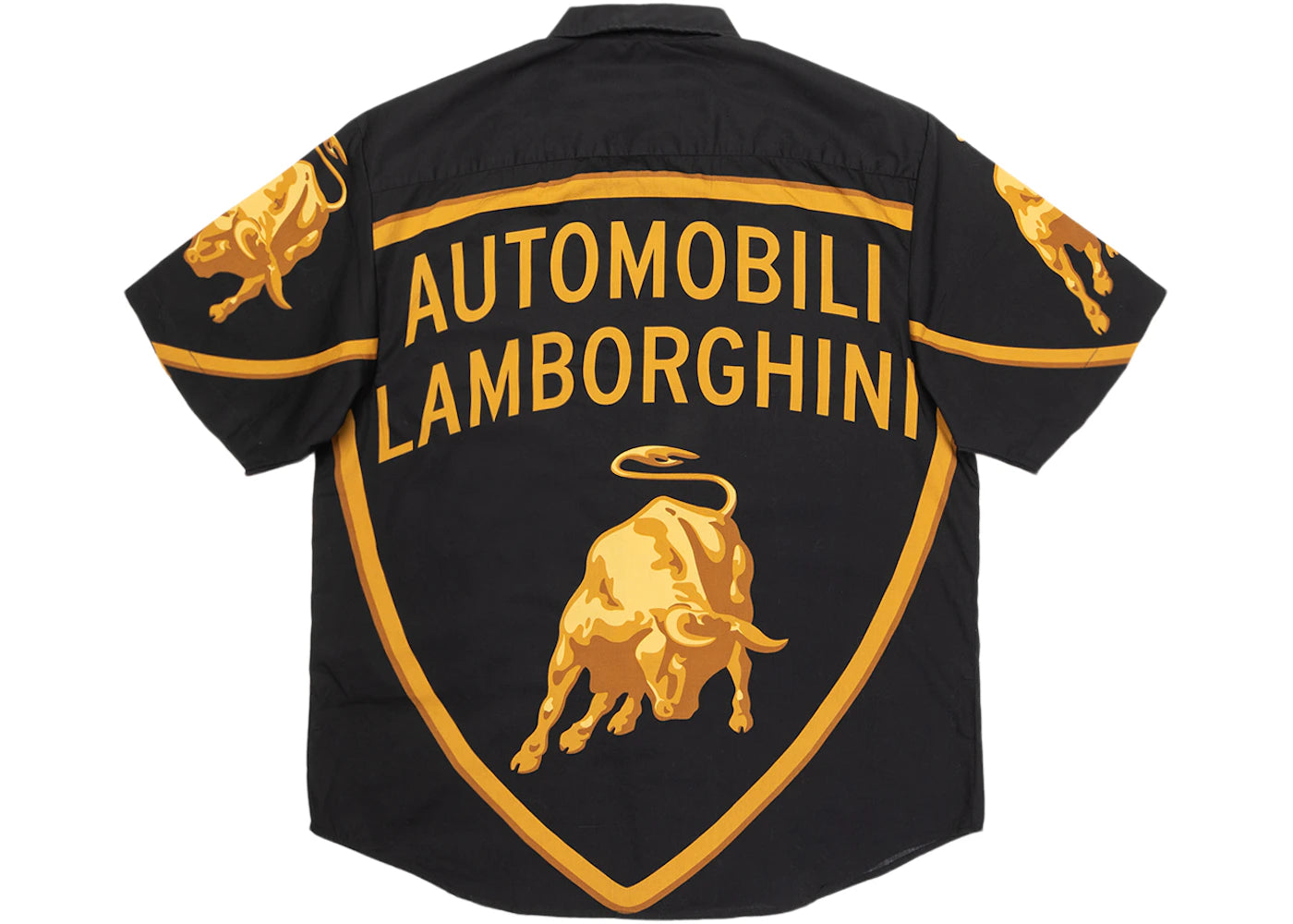 Supreme Automobili Lamborghini S/S Shirt Black - vue secondaire B