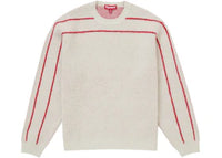 Supreme Back Stripe Sweater Stone