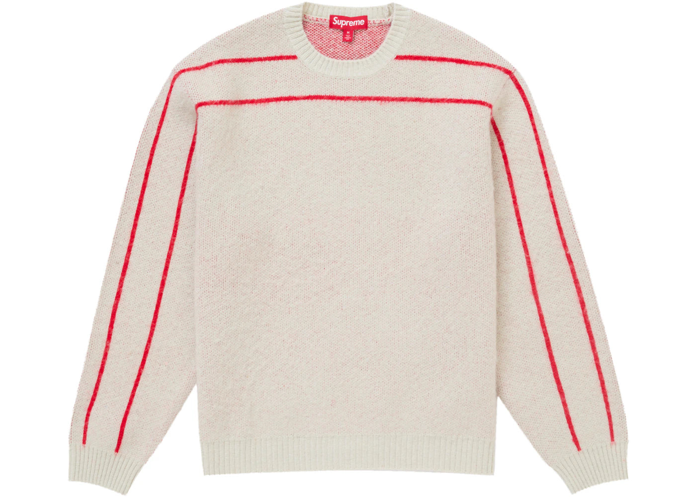 Supreme Back Stripe Sweater Stone - vue secondaire A