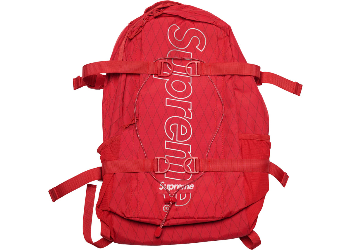 Supreme Backpack (FW18) Red - vue secondaire B