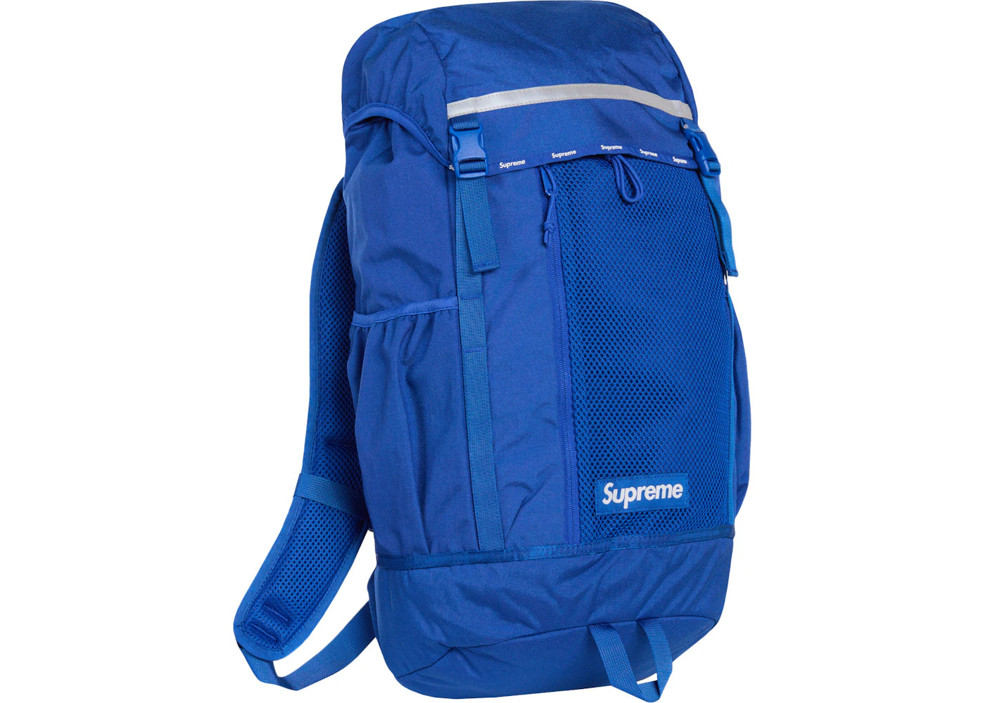 Supreme Logo Rucksack (Herbst/Winter 2024) Blau - vue secondaire A