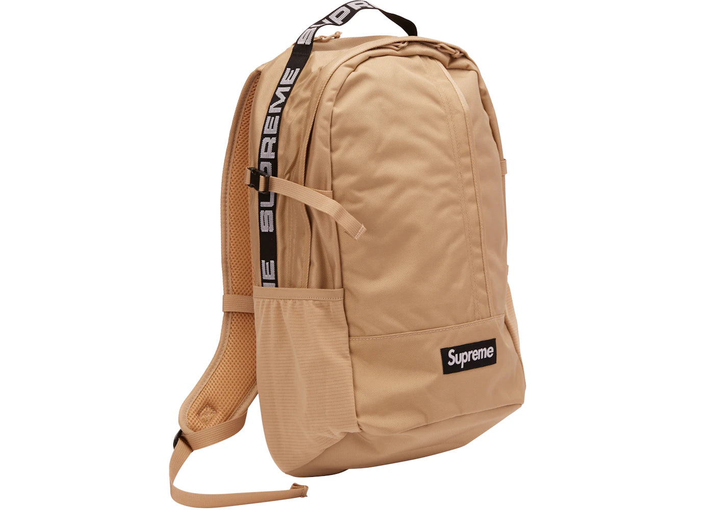 Supreme (SS18) Backpack Tan - vue secondaire A