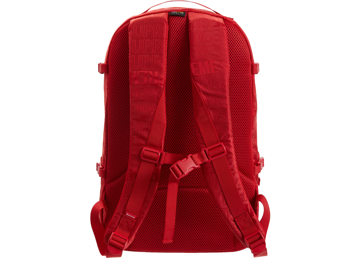 Supreme Backpack (SS19) Red - vue secondaire B