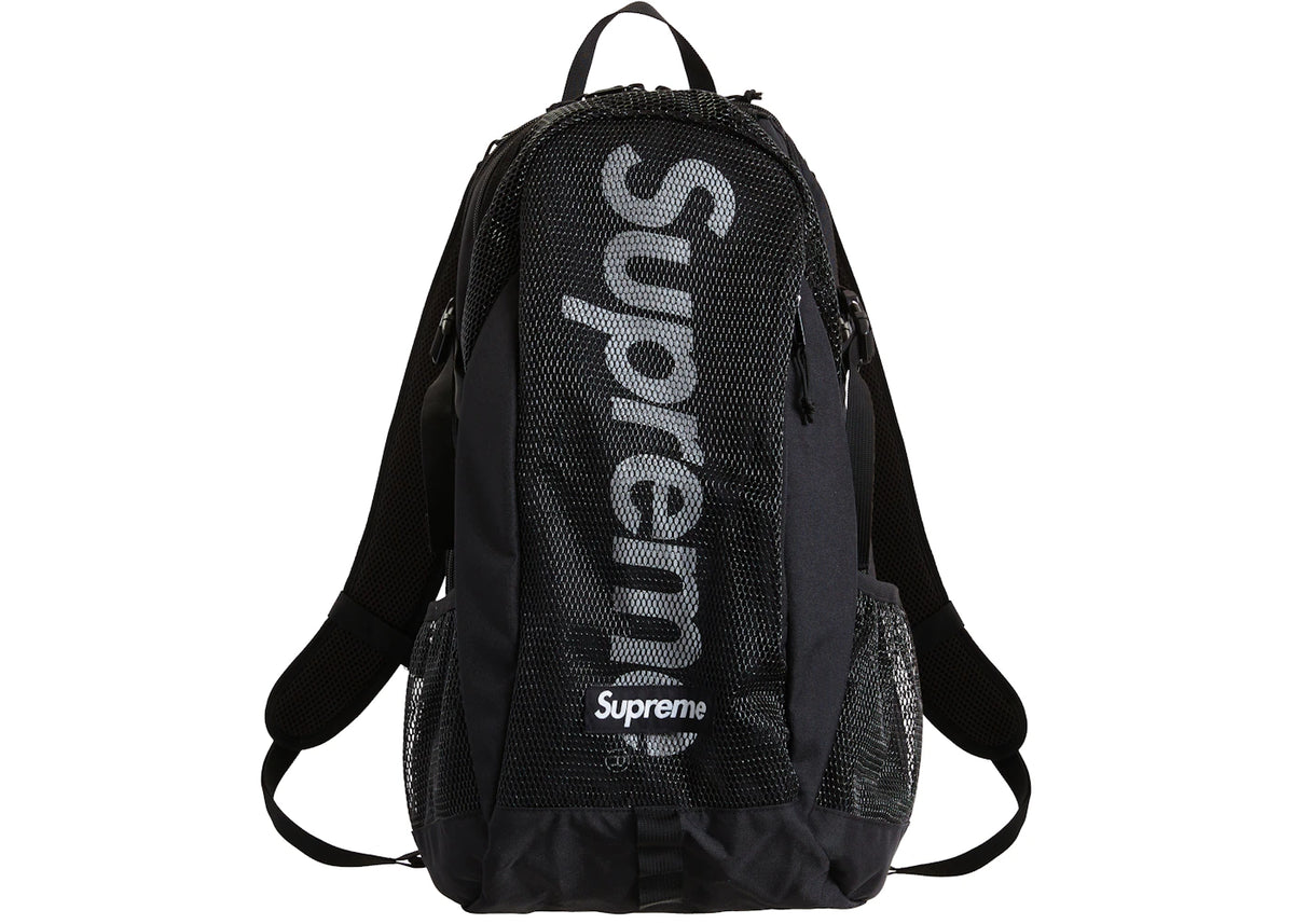 Supreme Backpack (SS20) Black - vue 360