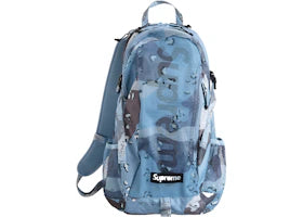 Supreme Backpack (SS20) Blue Chocolate Chip Camo