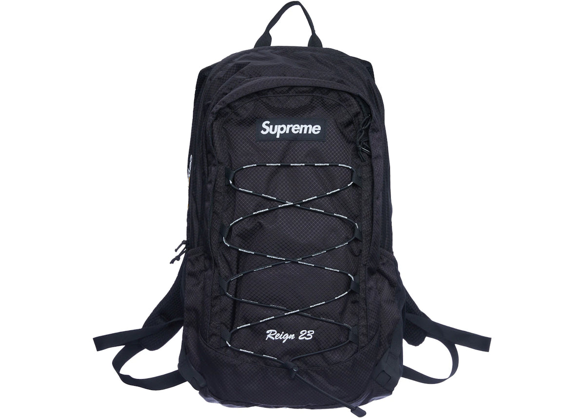 Supreme Backpack (SS22) Black - vue 360