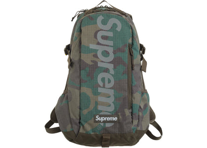 Supreme Backpack (SS24) Woodland Camo - authentic Supreme product