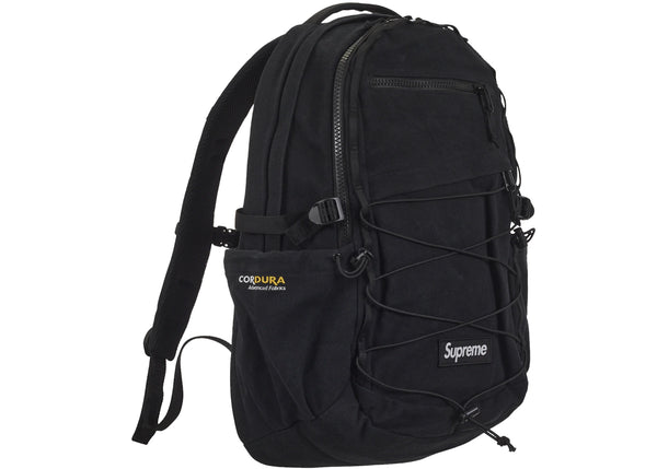 Supreme Logo Backpack (SS25) Black