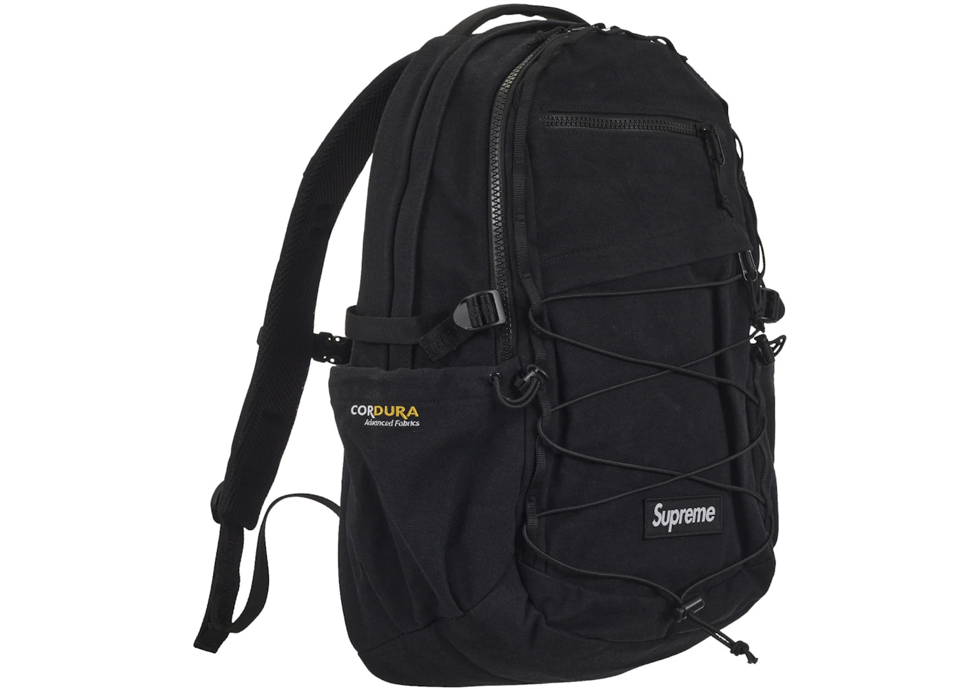 Supreme Logo Backpack (SS25) Black - vue secondaire B