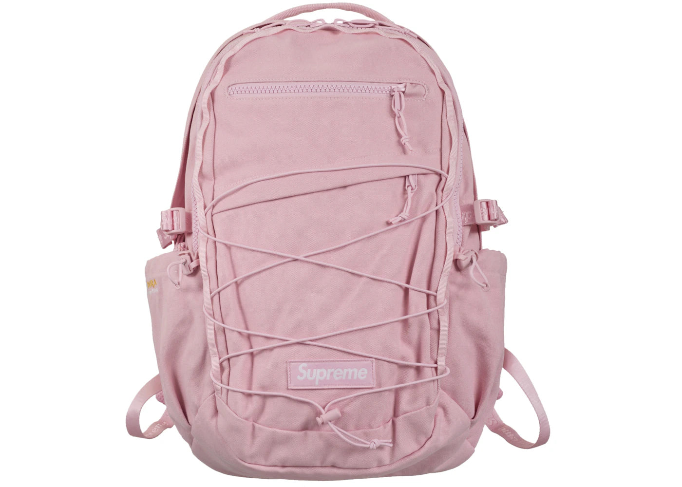Supreme Logo Backpack (SS25) Light Pink - vue 360