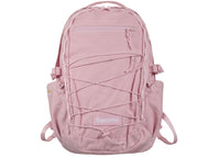 Supreme Logo Backpack (SS25) Light Pink