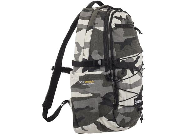 Supreme Logo Backpack (SS25) Snow Camo