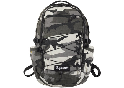 Supreme Logo Backpack (SS25) Snow Camo sneakers - authentic Supreme shoes