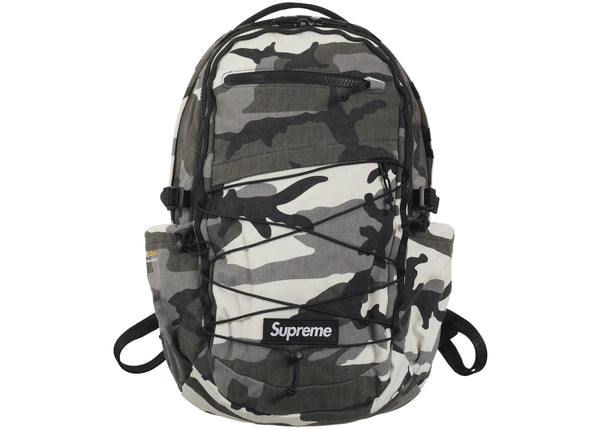 Supreme Logo Backpack (SS25) Snow Camo sneakers - authentic Supreme shoes