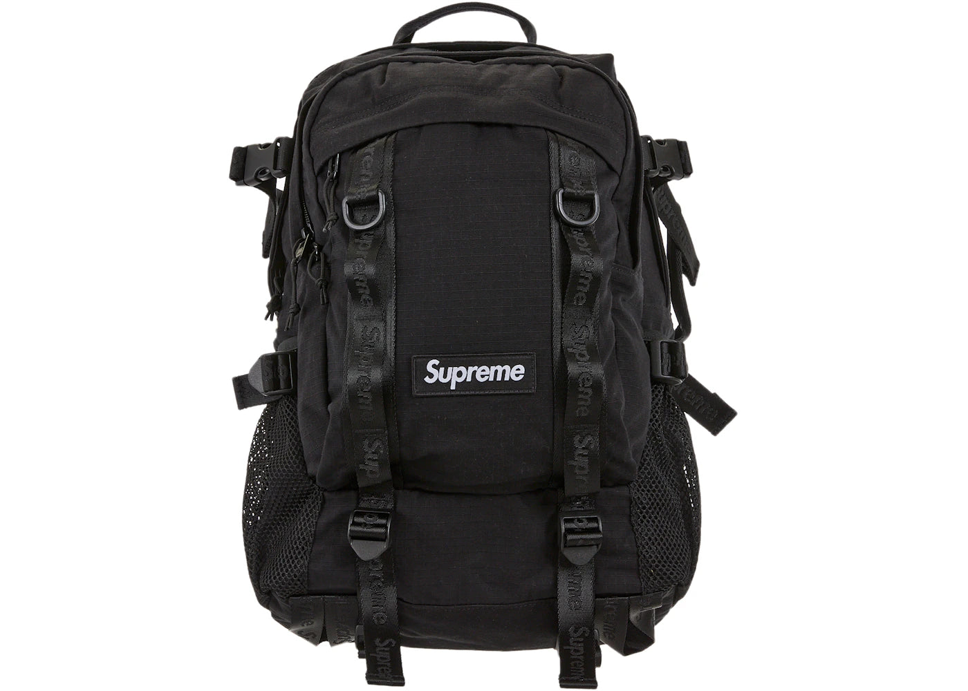 Supreme Logo Backpack (SS26) Black - vue secondaire A