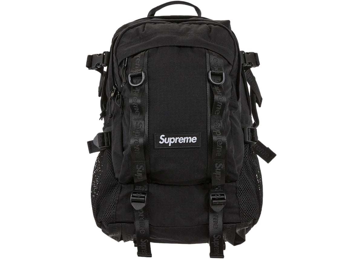 Supreme Logo Backpack (SS26) Black - vue 360