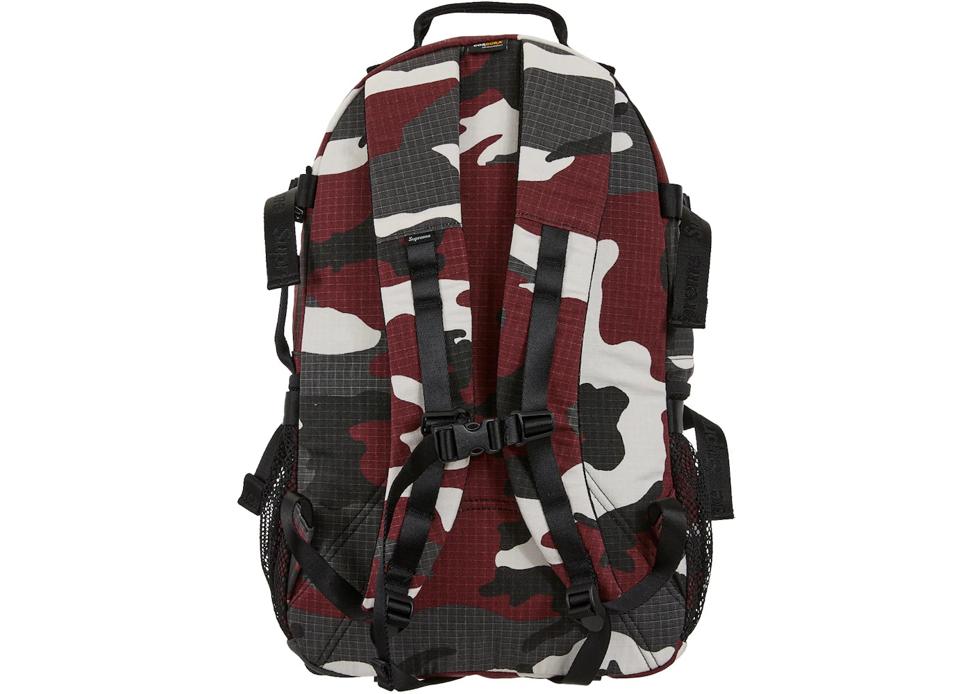 Supreme Logo Backpack (SS26) Red Camo - vue secondaire B