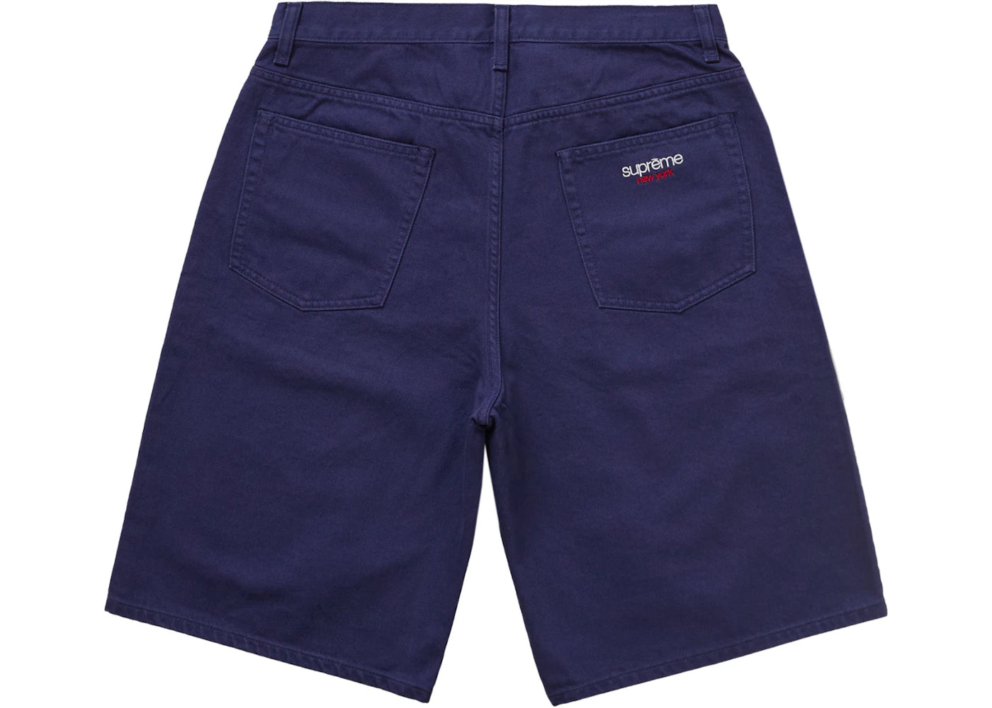 Supreme Baggy Denim Short Navy - vue secondaire B