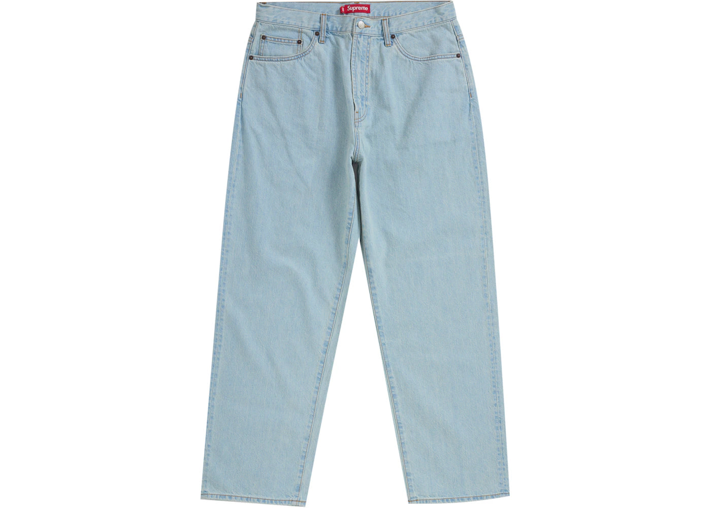 Supreme Baggy Jean (FW25) Light Indigo - vue secondaire A
