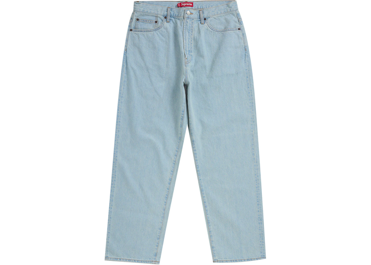 Supreme Baggy Jean (FW25) Light Indigo - vue 360