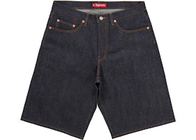 Supreme Baggy Selvedge Denim Short Rigid Indigo