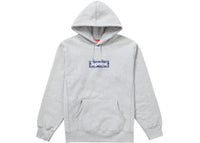 Supreme Bandana Box Logo Hooded Sweatshirt Heather Grey