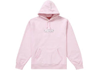 Supreme Bandana Box Logo Hooded Sweatshirt Pink