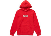 Supreme Bandana Box Logo Hooded Sweatshirt Red