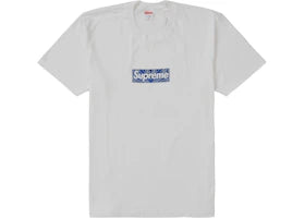 Supreme Bandana Box Logo Tee White - vue 360