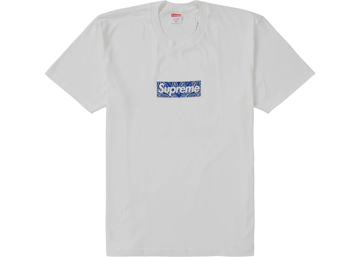 Supreme Bandana Box Logo Tee White - vue secondaire A