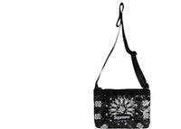 Supreme Bandana Tarp Side Bag Black