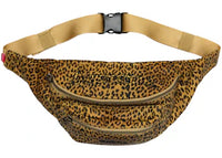 Supreme Barbour Waxed Cotton Waist Bag Leopard