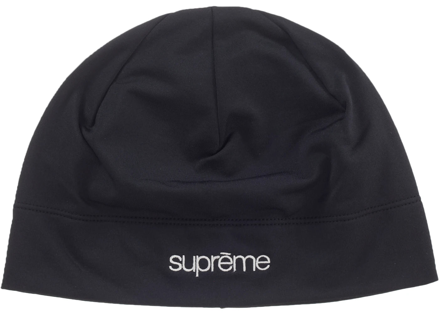 Supreme Base Layer Beanie Black - vue secondaire A